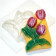 "Тюльпаны №2", форма для мыла пластиковая