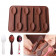 "Шоколадная ложка", форма для шоколада силиконовая